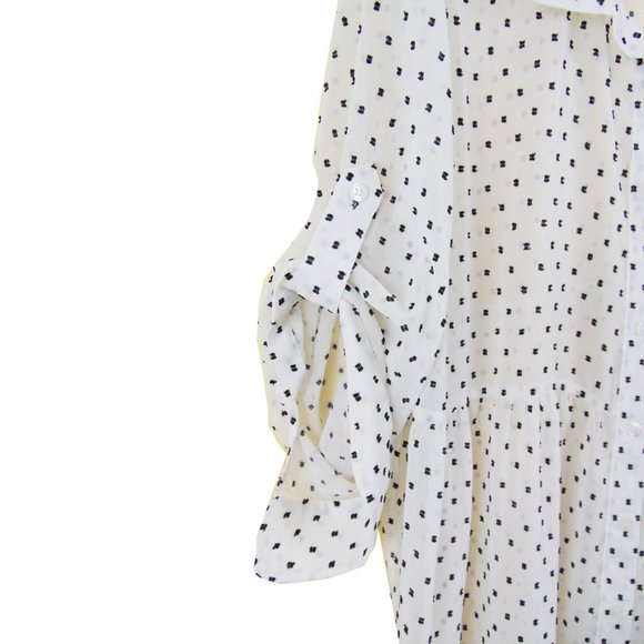 Michel Studio Polka Dot Pattern Blouse - Size 18 (NEW) - Picture 3 of 4
